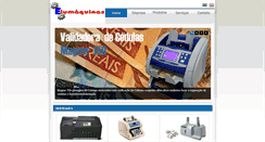 Desktop Screenshot of elumaquinas.com.br